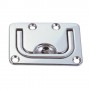 S.steel floor latch 76x57mm