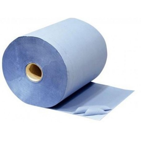 Bobina Papel Azul Absor Zetputz Industrial