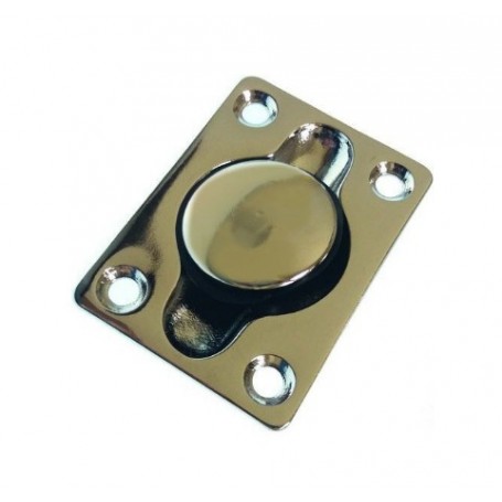 Tirador Pestillo Laton Cromado 60X50Mm