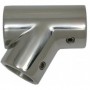 S.steel rail fitting 60º left ø25mm