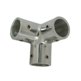 Codo Triple Inox 90º Ø25"