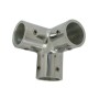 Codo Triple Inox 90º Ø25"