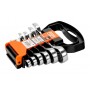 Bahco Juego Llaves Comb. C/ Carraca Stubby