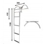 Escalera Plegable Para Neumáticas 5 Peldaños
