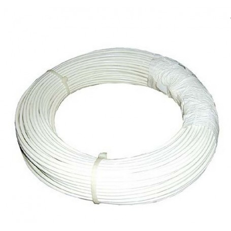 Cable inox funda blanca 8mm xmetro