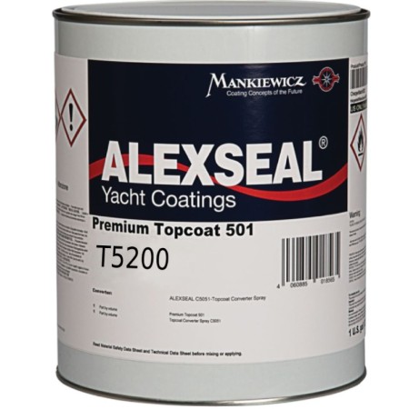 Alexseal Premium Topcoat 501 Midnight Blue T5200 1 QT