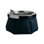 Ashtray with lid windproof navy blue