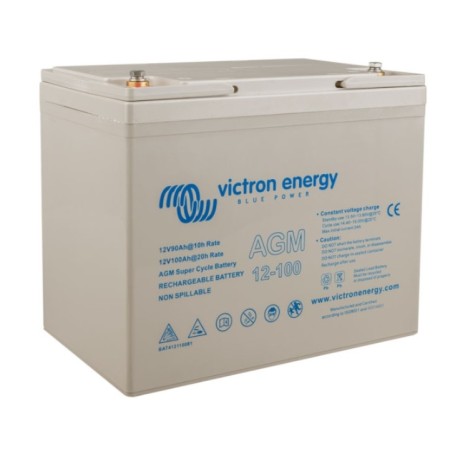 Victron Energy Battery 100Ah 12 Agm Super Cycle (M6)