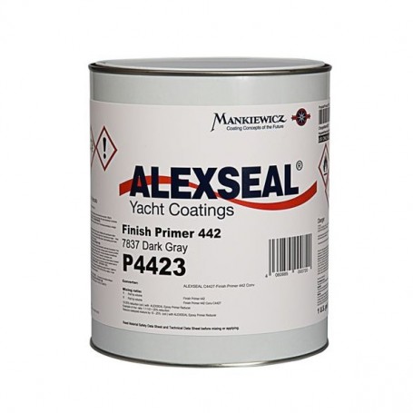 Alexseal Finish Primer 442 Gray P4423 1 QT