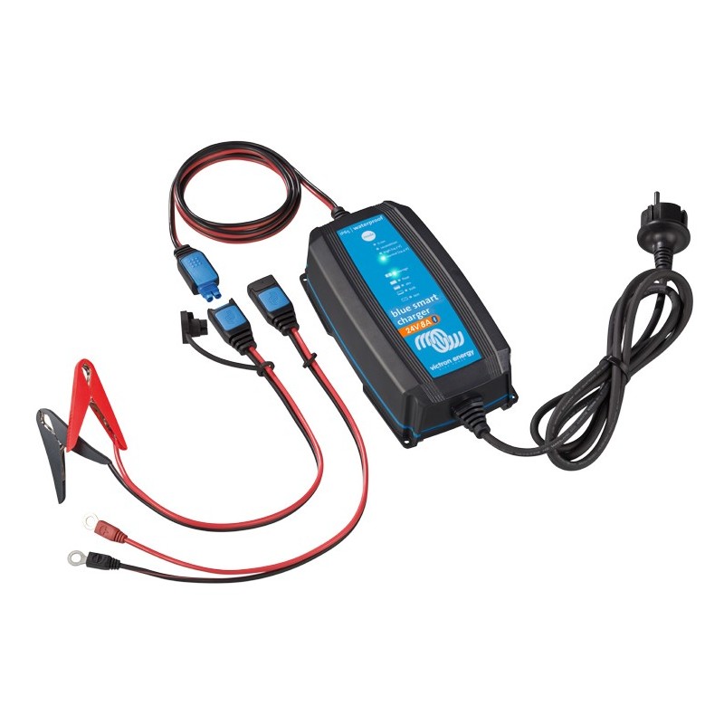 Blue smart charger ip65 24/8 + dc conn 120v victron
