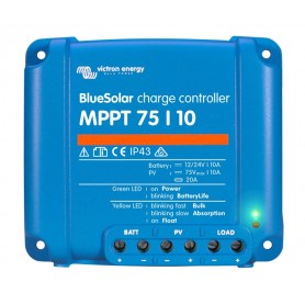 Blue solar mppt charger 100v/50a (12/24v-10a) victron