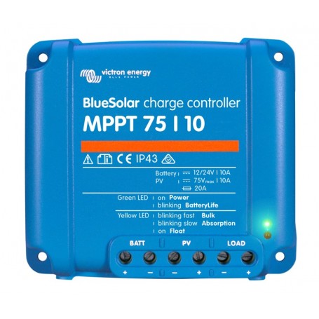 Blue solar mppt charger 100v/50a (12/24v-10a) victron