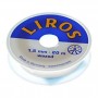 LIROS Sewing Thread Spool White 1,5mmx20m