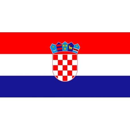 Bandera Croacia 45X30Cm