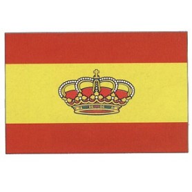 Spanish flag with crown 100x67cm