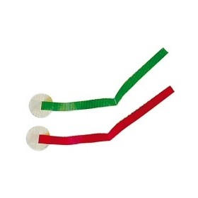 Catavientos Nylon (Paq 4 Uds) Rojo Y Verde