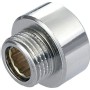 Pipe chromated brass fitting f1/2-m3/8