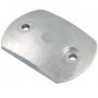 Anodo zinc placa renault 80x54mm Tecnoseal