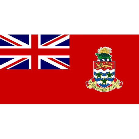 Bandera Islas Caimán Mercante 45X30Cm
