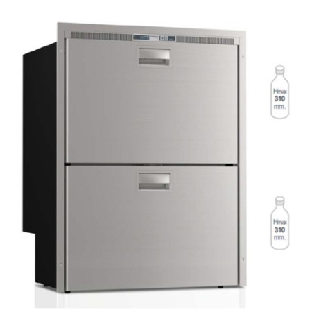 Vitrifrigo freezer double 144l dw180 btx im