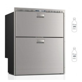 Vitrifrigo Congelador Doble 182L Dw210 Btx Steelock