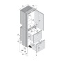 Vitrigo frigo-freezer 301l dw360 btx im