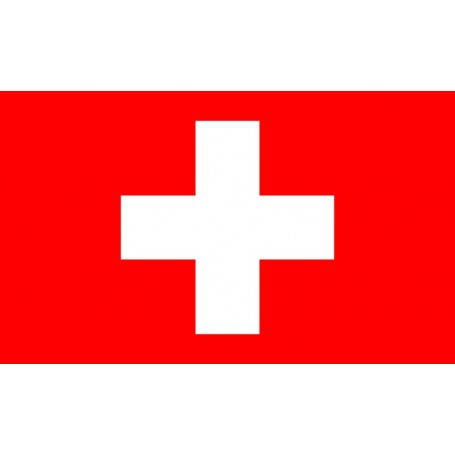 Bandera suiza 30x45cm