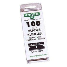 Unger Carbon Steel Blades For Glass Scraper 4cm (100x)