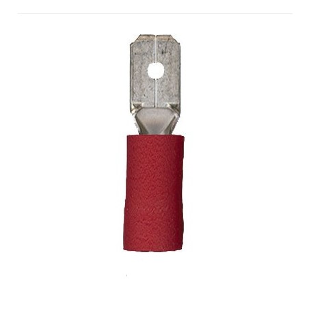 Wurth Insulated Terminal Male Red 0.5-1.5mm