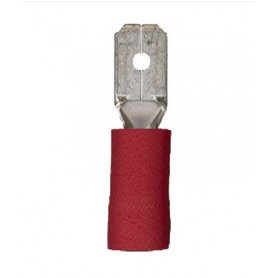Wurth Insulated Faston Male Red 0.5-1.5mm