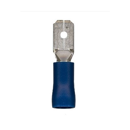 Wurth Insulated Faston Male Blue 1.5-2.5mm