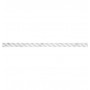 LIROS Rope Squareline-pp White 16mm per Meter