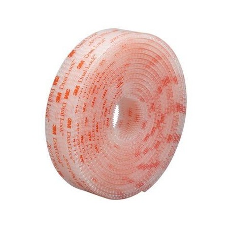 3M Dual Lock Sj3560 Velcro 25mmxmetro Transparente