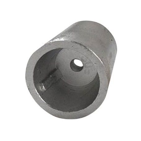 Anodo zinc punta eje  40mm chaveteado Tecnoseal