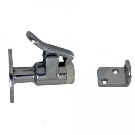 Retenedor Trincapuertas Inox 89Mm