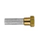 Anodo zinc motor caterpillar d12,5 c/tap Tecnoseal