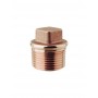 Tapon rosca macho bronce 1"1/4 gd