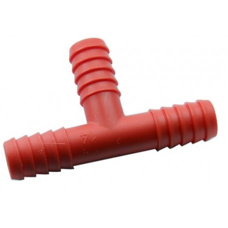 Nylon tee connector 25mm (1")