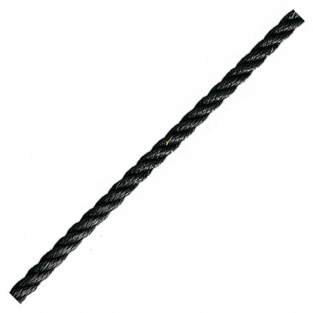 LIROS Polyester Line Black 8mm xmeter