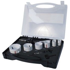 Makita Estuche De Brocas De Corona Bi-Metal 6Pcs