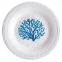 Marine Business Plato Melamine Postre Mare-Azul 6 Pzas