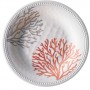 Plato Melamina Llano Mare Coral 6 Pzas