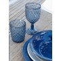 Pack Vajilla Melamina Harmony Blue 6 Pers. 24 Pzas