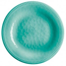 Marine Business Plato Melamina Llano Harmony Acqua 6 Pzas
