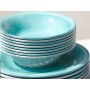Marine Business Plato Melamina Postre Harmony Acqua 6 Pzas