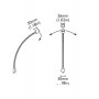 Bcm Luz Lectura 8-32Vdc 1,5W 3000K (Blaco Calido) Catalina