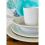 Pllato Melamina Postre Harmony Perla 6 Pzas