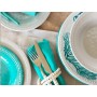 Pllato Melamina Postre Harmony Perla 6 Pzas