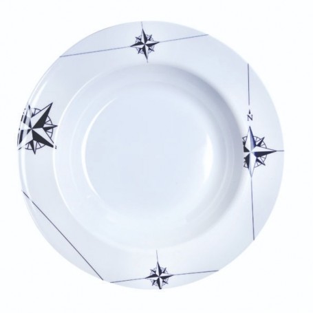 Plato Melamina Hondo Northwind 6 Pzas