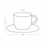 Set Desayuno Melamina Northwind 6 Pzas